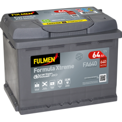 Batterie de voiture 64Ah/640A FULMEN FA640 | MISTER-AUTO