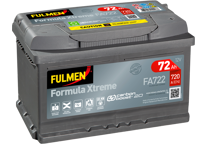 Batterie de voiture 72Ah/720A