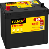 Batterie de voiture 60Ah/480A FULMEN - FB605