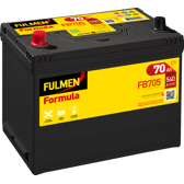 Batterie de voiture 70Ah/540A FULMEN - FB705