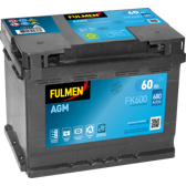 Accu 60Ah/680A FULMEN - FK600