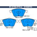 Front brake pad set GALFER - B1.G102-0753.2
