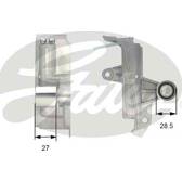 Amortisseur de vibrations (courroie de distribution) GATES - T43028