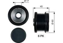 Belt Pulley, alternator