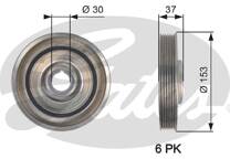 Belt Pulley, crankshaft