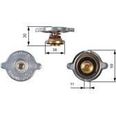Bouchon de radiateur GATES - RC102