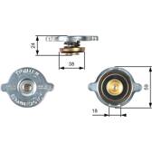 Bouchon de radiateur GATES - RC113