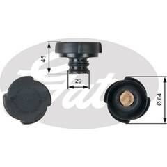 Bouchon de vase d'expansion (liquide de refroidissement) GATES - RC204