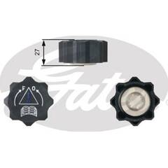 Bouchon de vase d'expansion (liquide de refroidissement) GATES - RC218