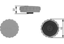 Coolant tank cap