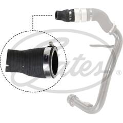 Durite de turbocompresseur GATES - 09-0588