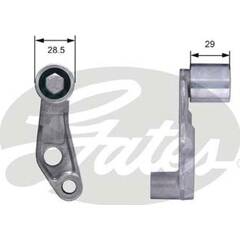 Galet enrouleur (courroie de distribution) GATES - T42234