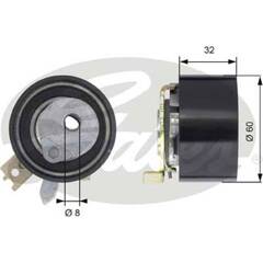 Galet tendeur (courroie de distribution) GATES - T43014