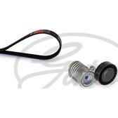 GATES K026DPK1320 Kit Courroie Multipistes (Striée) Avec Galet Tendeur - Qualité OEM - Transmission Auxiliaire