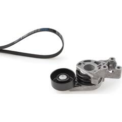 GATES K026PK2403 Kit De Courroies Multistries (Micro-V) - Transmission Auxiliaire Complète