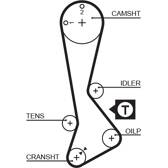 Kit distribution GATES - K015197XS