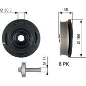 Poulie damper GATES - TVD1041A