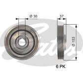 Poulie damper GATES - TVD1090