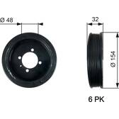 Poulie damper GATES - TVD1130