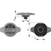 Radiatordop GATES - RC134