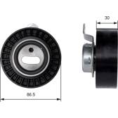 Rolo tensor, correia dentada GATES - T41008