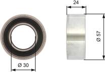 Rolo tensor, correia dentada