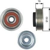 Spanrol, Poly V-riem GATES - T39181