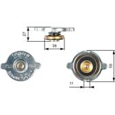 Tappo, Radiatore GATES - RC116