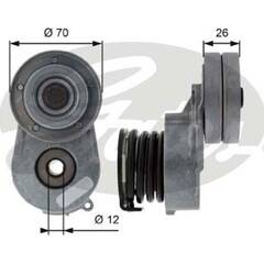 gates tensioner pulley