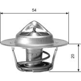 Termostato, refrigerante GATES - TH00171G1