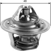 Termostato, refrigerante GATES - TH27188G1