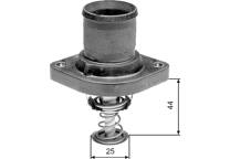 Thermostat, coolant