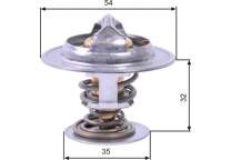 Thermostat, coolant