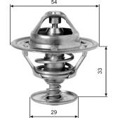 Thermostat, Kühlmittel GATES - TH12988G1