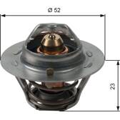 Thermostat, Kühlmittel GATES - TH14088G1