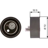 Timing belt tensioner GATES - T41082