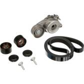 Water Pump + V-Ribbed Belt Set GATES - KP17PK2035-1