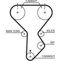Zahnriemen GATES - T281RB