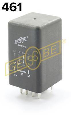 Relay, glow plug system