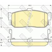 Bremsbelagsatz hinten GIRLING - 6131819