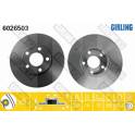 Juego de 2 discos de freno GIRLING - 6026503