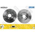 Juego de 2 discos de freno GIRLING - 6026543