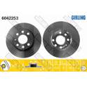 Jeu de 2 disques de frein GIRLING - 6042253