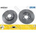 Brake disc set (2) GIRLING - 6042381