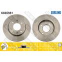 Brake disc set (2) GIRLING - 6046981