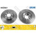 Set van 2 remschijven GIRLING - 6026861