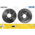 Set van 2 remschijven GIRLING - 6027041