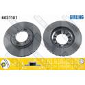Set van 2 remschijven GIRLING - 6031181
