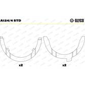 Afstandsschijf, krukas GLYCO - A124/4 STD