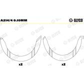 Afstandsschijf, krukas GLYCO - A214/4 0.10mm